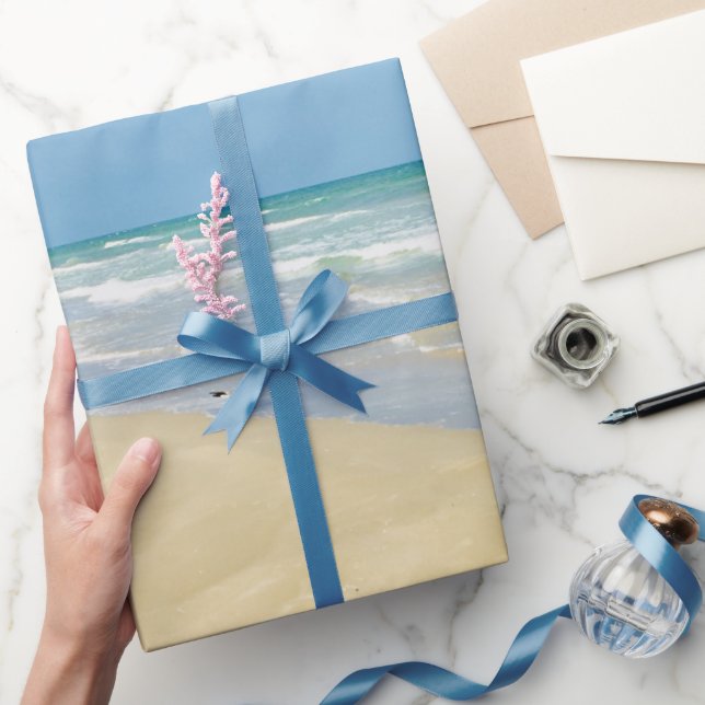 Schöner Strand Geschenkpapier (Schenken)
