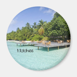 Schöner Strand Magnet