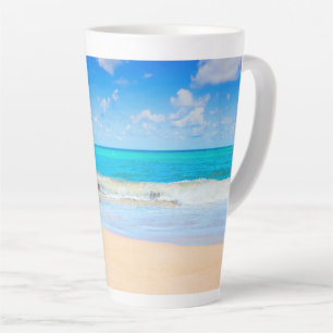 Schöner Strand Milchtasse