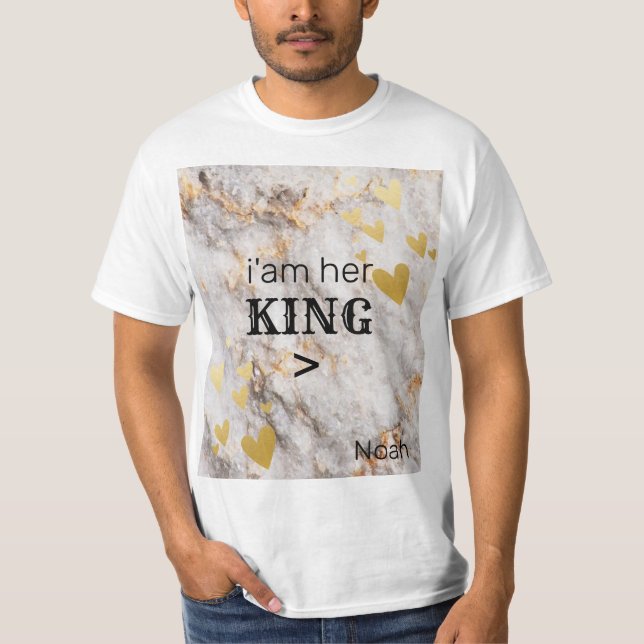 Schöner Sweet KING-QUEEN T - Shirt (Vorderseite)