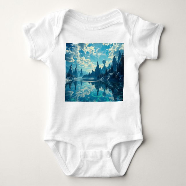 Schöner Tag Irgendwo... Baby Strampler (Vorderseite)