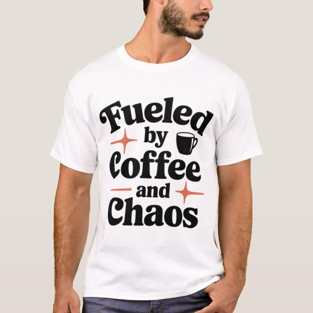 Schöner Tag mit Kaffee T-Shirt (Vorderseite)