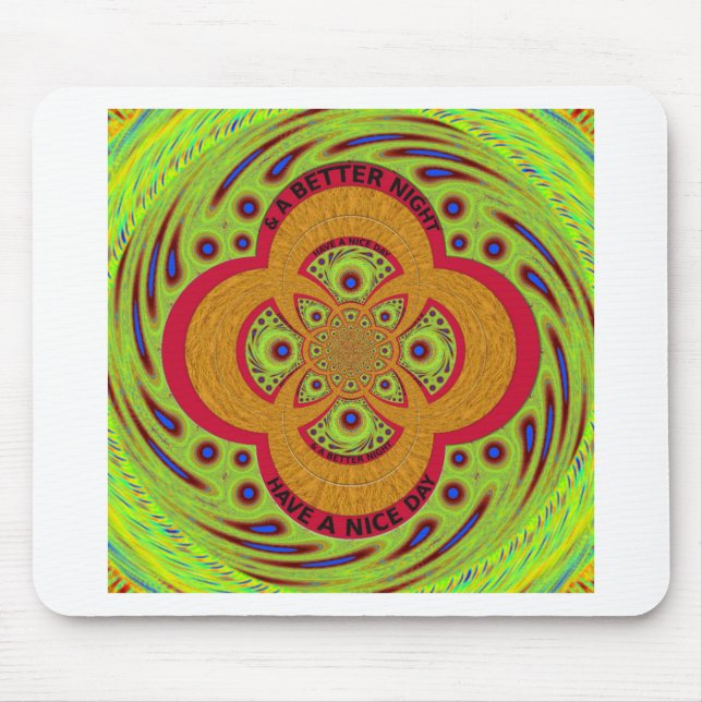 Schöner Tag Mousepad (Vorne)
