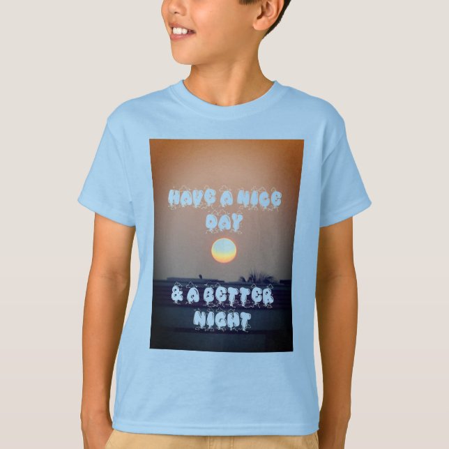 Schöner Tag T-Shirt (Vorderseite)