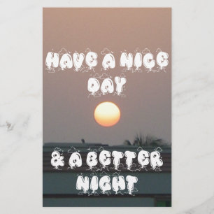 Schöner Tag und eine bessere Nacht