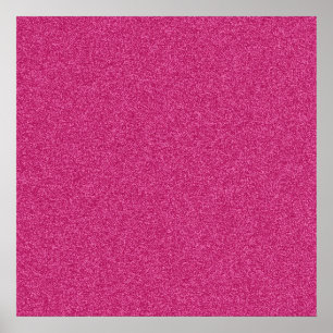 Schöner, trendiger, mädchenhaft heißer rosa Gli Poster