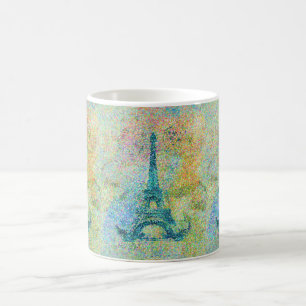 Schöner trendy girly Vintager Eiffel-Turm Kaffeetasse