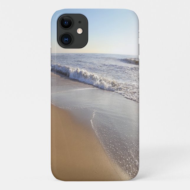 Schöner tropischer Strand, Sandwellen Case-Mate iPhone Hülle (Rückseite)