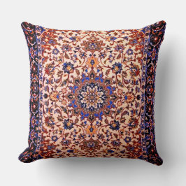 Schöner türkischer Teppichboden Kissen