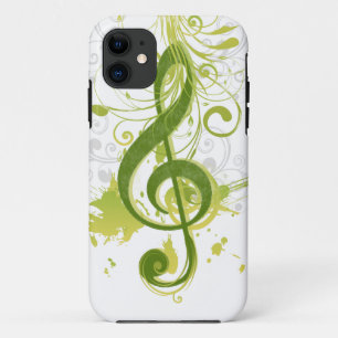 Schöner und cooler Musiknoten mit Spritzer Case-Mate iPhone Hülle