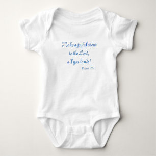 Schöner und freudiger Jubel Baby Strampler