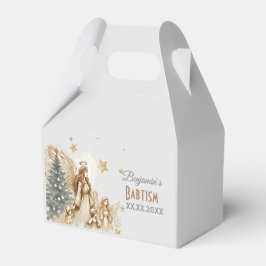 Schöner Vintager Wächter Engel mit Kindern Geschenkschachtel