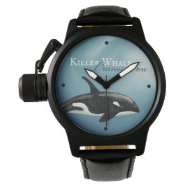 Schöner Wal, Orcinus Orca Armbanduhr