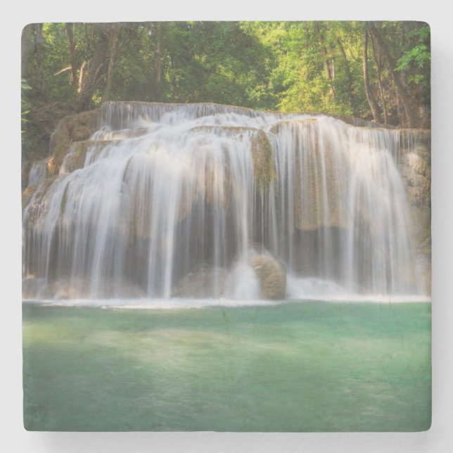 Schöner Wasserfall Untersetzer (Vorderseite)