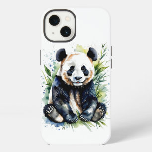 Schöner Wasserfarben-Panda-Bär iPhone Hülle