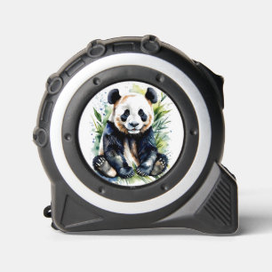 Schöner Wasserfarben-Panda-Bär Maßband