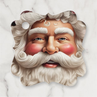 Schöner Weihnachtsmann Geschenkanhänger