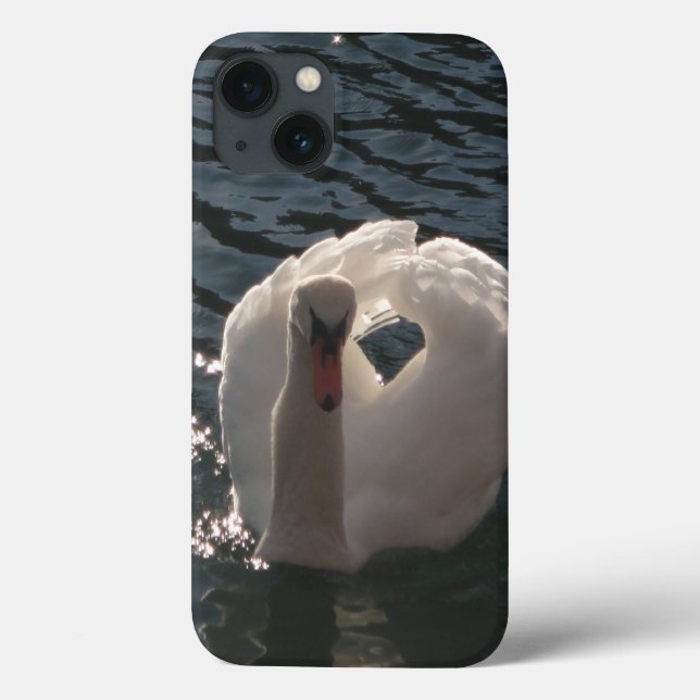 Schöner weißer Schwan Case-Mate iPhone Hülle (Rückseite)