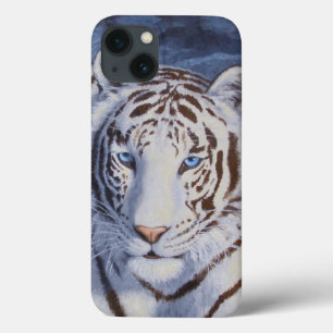 Schöner weißer Tiger mit kristallblauen Augen title_seo2