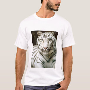 Schöner weißer Tiger-T - Shirt