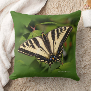 Schöner Western Tiger Frack Butterfly Kissen