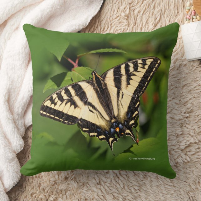 Schöner Western Tiger Frack Butterfly Kissen (Decke)