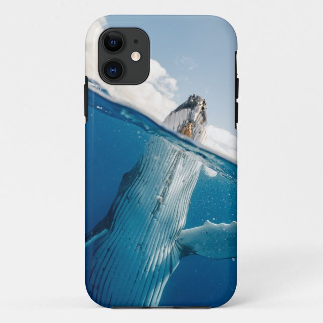 Schöner Whale Case-Mate iPhone Hülle (Rückseite)
