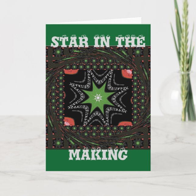 Schöner Whirlpool-Hintergrund Druckvektor Karte (Vorderseite)