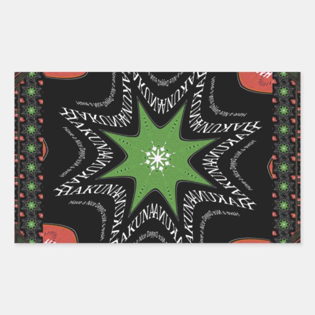 Schöner Whirlpool-Hintergrund Druckvektor Rechteckiger Aufkleber (Vorderseite)