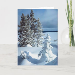 Schöner Winter Blank Business-Urlaub Weihnachten