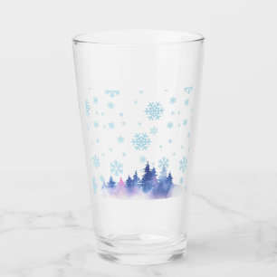Schöner Wintertag Glas