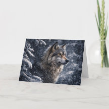 Schöner Wolf Winter-Sonnenwende Yule