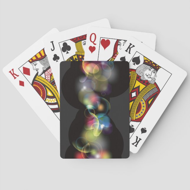 Schönes abstraktes Deck Spielkarten (Rückseite)