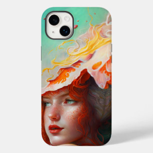 Schönes Abstraktes RothaargingGirl Case-Mate iPhone 14 Plus Hülle