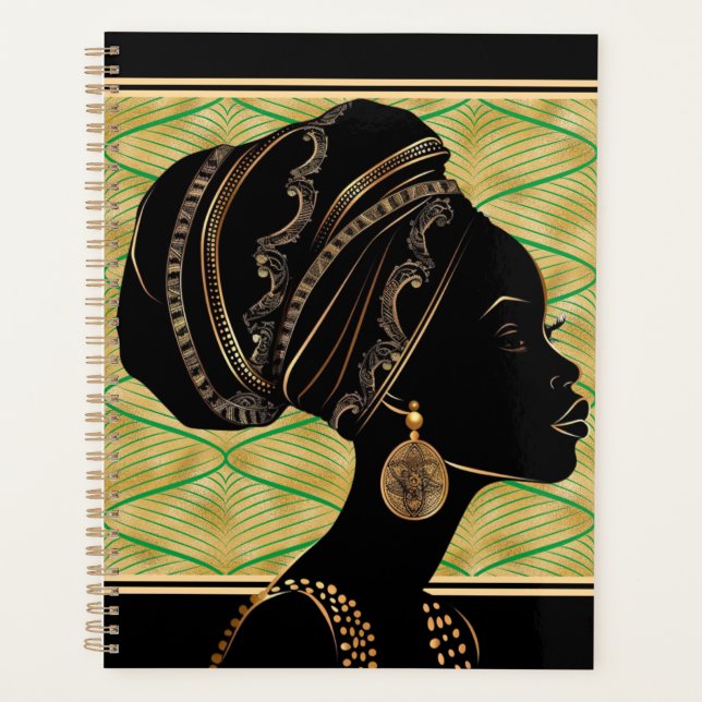 Schönes afrikanisches Schwarzes Gold Planer (Vorderseite)