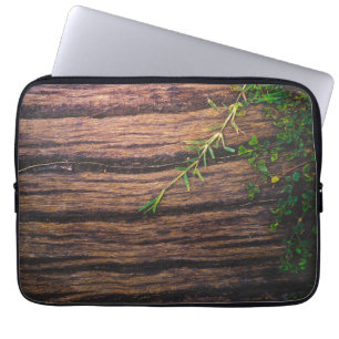 schönes altes Holz Laptopschutzhülle