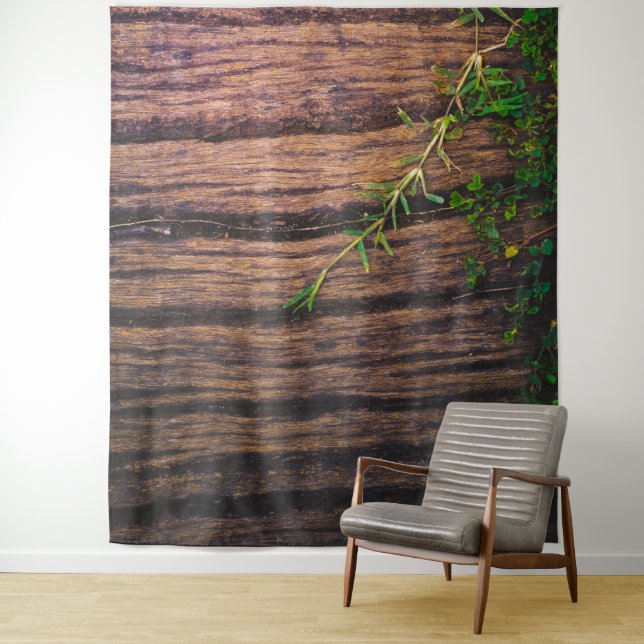 schönes altes Holz Wandteppich (Beispiel)