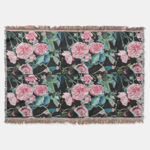 Schönes altrosa Rosen Modernes Kegeltuch Decke
