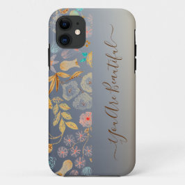 Schönes Aquarellmuster mit Blumenmuster iPhone Cas Case-Mate iPhone Hülle