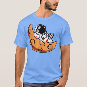 Schönes Astronautenbad auf dem Mond Space Funny U T-Shirt