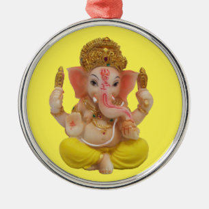 schönes Auto Hindu Gott Ganesh hängt Ornament Aus Metall
