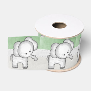 Schönes Baby-Elefant-Zoo-Tier Ripsband