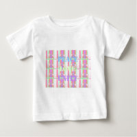 Schönes Baby Kid Peace Liebe Unity Pop Art Design.