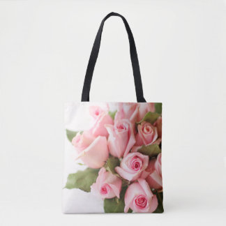 Schönes Baby-Rosa-Bündel Rosen Tasche
