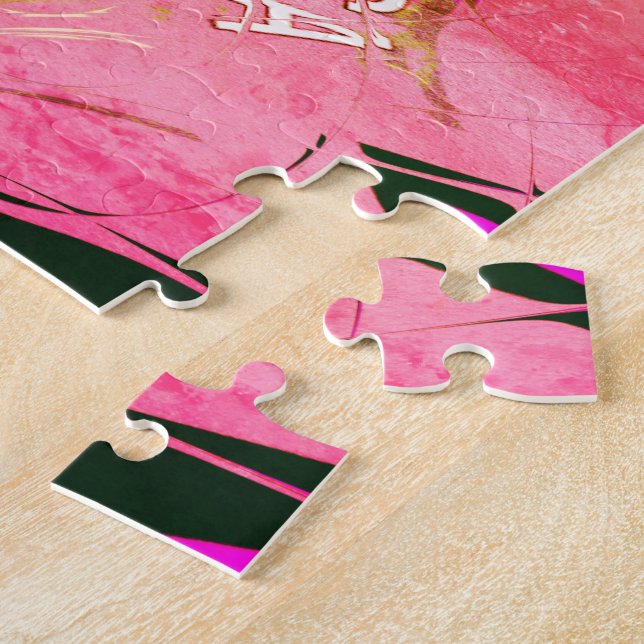 Schönes Babypink-lila-Schatten-Motiv (Seite)