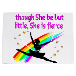 SCHÖNES BALLERINA DANCER DESIGN GROßE GESCHENKTÜTE