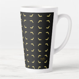 Schönes Bat Latte Tasse von Poet Adiela Akoo