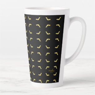 Schönes Bat Latte Tasse von Poet Adiela Akoo