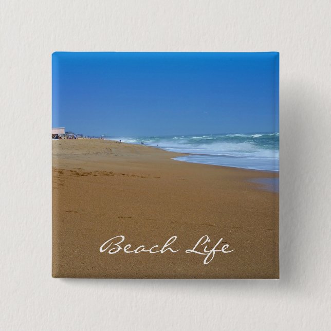 Schönes Beach Life by Shirley Taylor Button (Vorderseite)