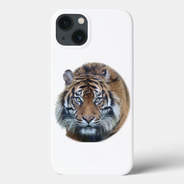 Schönes Bengalisches Tiger Face Foto Case-Mate iPhone Hülle (Rückseite)